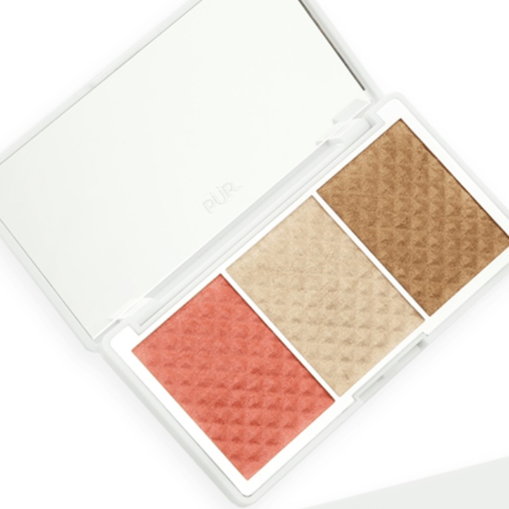 PUR BRONZE AND BRIGHTEN CHEEK PALETTE
